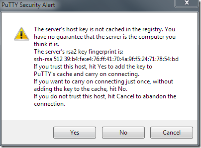 Configuring a router
