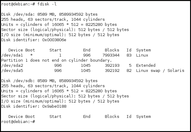 Linux 17 - Create Partitions and Filesystems