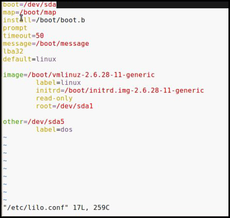 Linux 5 - The Boot Manager